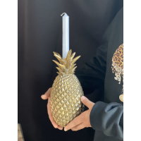 Ananas kandelaar 25cm