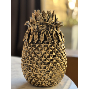 Pineapple vase Gold 30.5cm