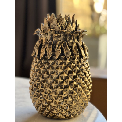 Pineapple vase Gold 30.5cm
