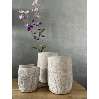 Vaas Cuvio grijs/goud L