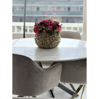 Zijden biedermeier Fuchsia