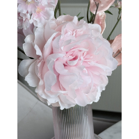 Zijden boeket Bubblegum inclusief vaas