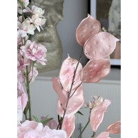 Zijden boeket Bubblegum inclusief vaas