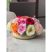 Zijden biedermeier Colour