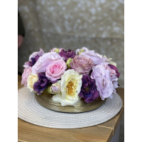 Biedermeier van zijden Rozen XL