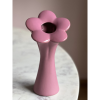 Bloem vaas lila 25cm