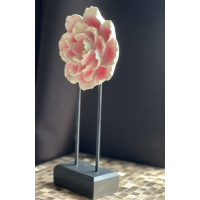 Decoratie bloem op standaard