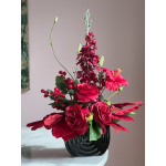 Zijde bloemstuk Liefde