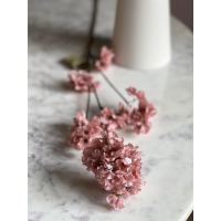 Prunus bloesem oud roze 85cm