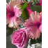 Fleurs vaas inclusief zijden boeket