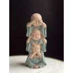 Monniken Horen,Zien,Zwijgen groot