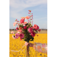 Zijden Boeket Spring