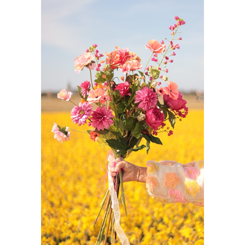 Zijden Boeket Spring