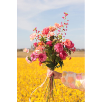 Zijden Boeket Spring