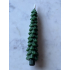 Kerstboom kaars groen