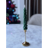 Kerstboom kaars groen