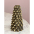 Kandelaar kerstboom gold 18cm