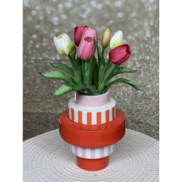 Bos gemengde real touch Tulpen
