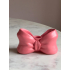 Bow kandelaar pink