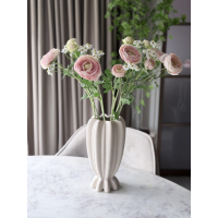 Zijden boeketje met Ranonkels