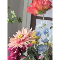 Zijden boeket Spring Love