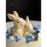 Clayre & Eef Decoratie Konijn