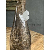 Vaas met vlinder Diga Colmore 39cm