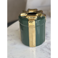 Cadeau vaas groen 20cm