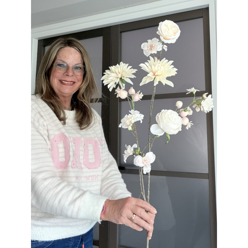 Popping Ikebana Champagne 110cm