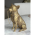 Chihuahua Beeld gold