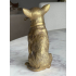 Chihuahua Beeld gold