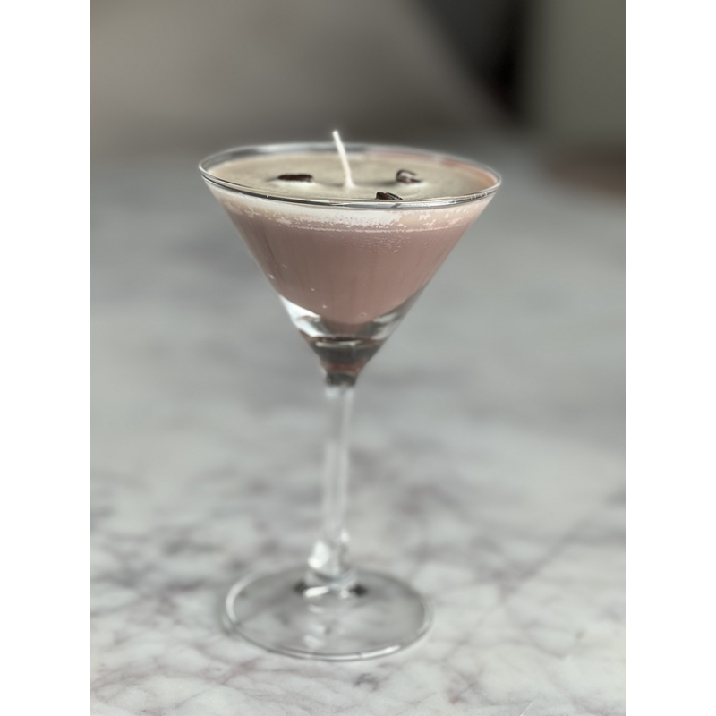 Kaars set Cocktail Espresso Martini
