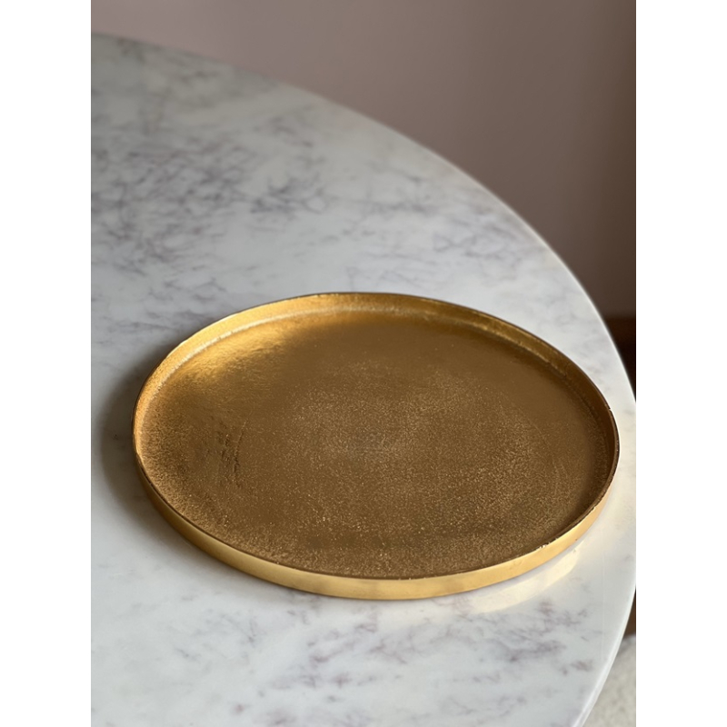 Dienblad/sierschaal gold