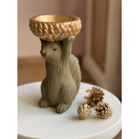 Eekhoorn schaal groen 22.5cm