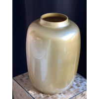 Vaas gold Vase the World 35cm