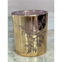 Waxinelichtje houder roos 10cm.