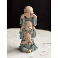 Monniken Horen,Zien,Zwijgen groot