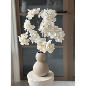 Diga Colmore vaas met zijden Hydrangea