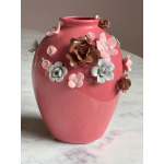 Vaas Flower Pink H15cm