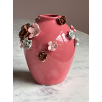 Vaas Flower Pink H15cm