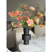 Zijden boeket Ivy inclusief vaas