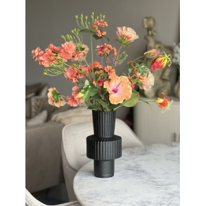 Zijden boeket Ivy inclusief vaas