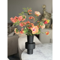 Zijden boeket Ivy inclusief vaas