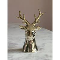 Rendier beeld Gold