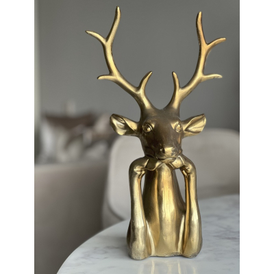 Hert beeld 40cm Hert beeld 40cm