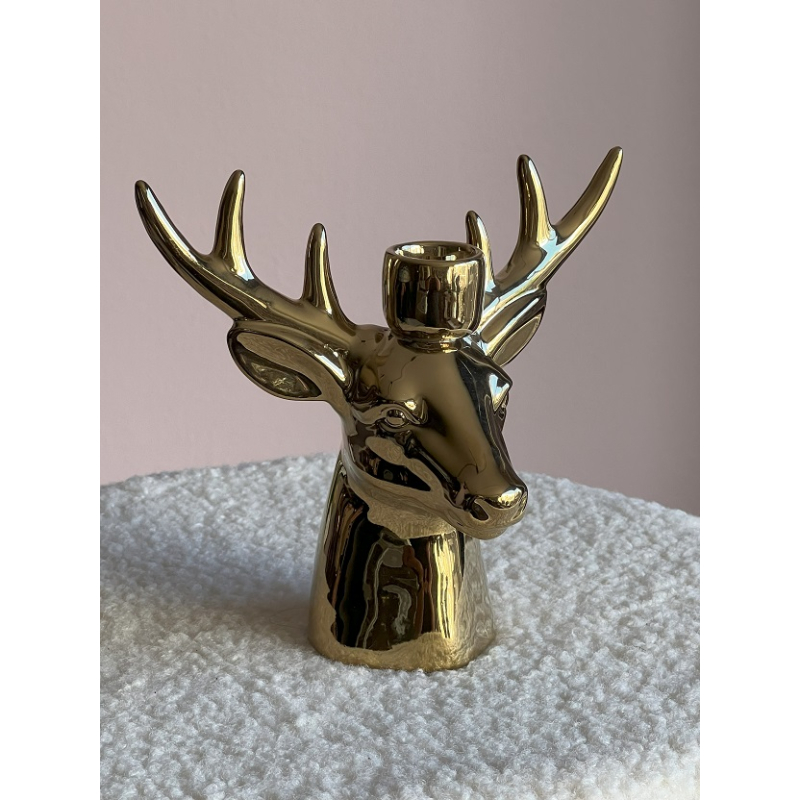 Rendier Kandelaar 16cm