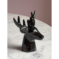 Rendier kandelaar zwart