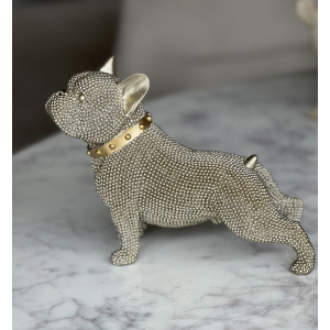 Sculptuur Cairn Terrier gold