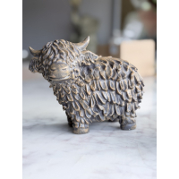 Schotse Hooglander links