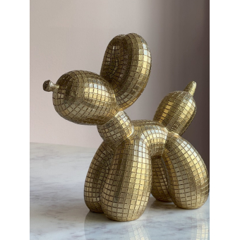 Balloon Dog groot goud